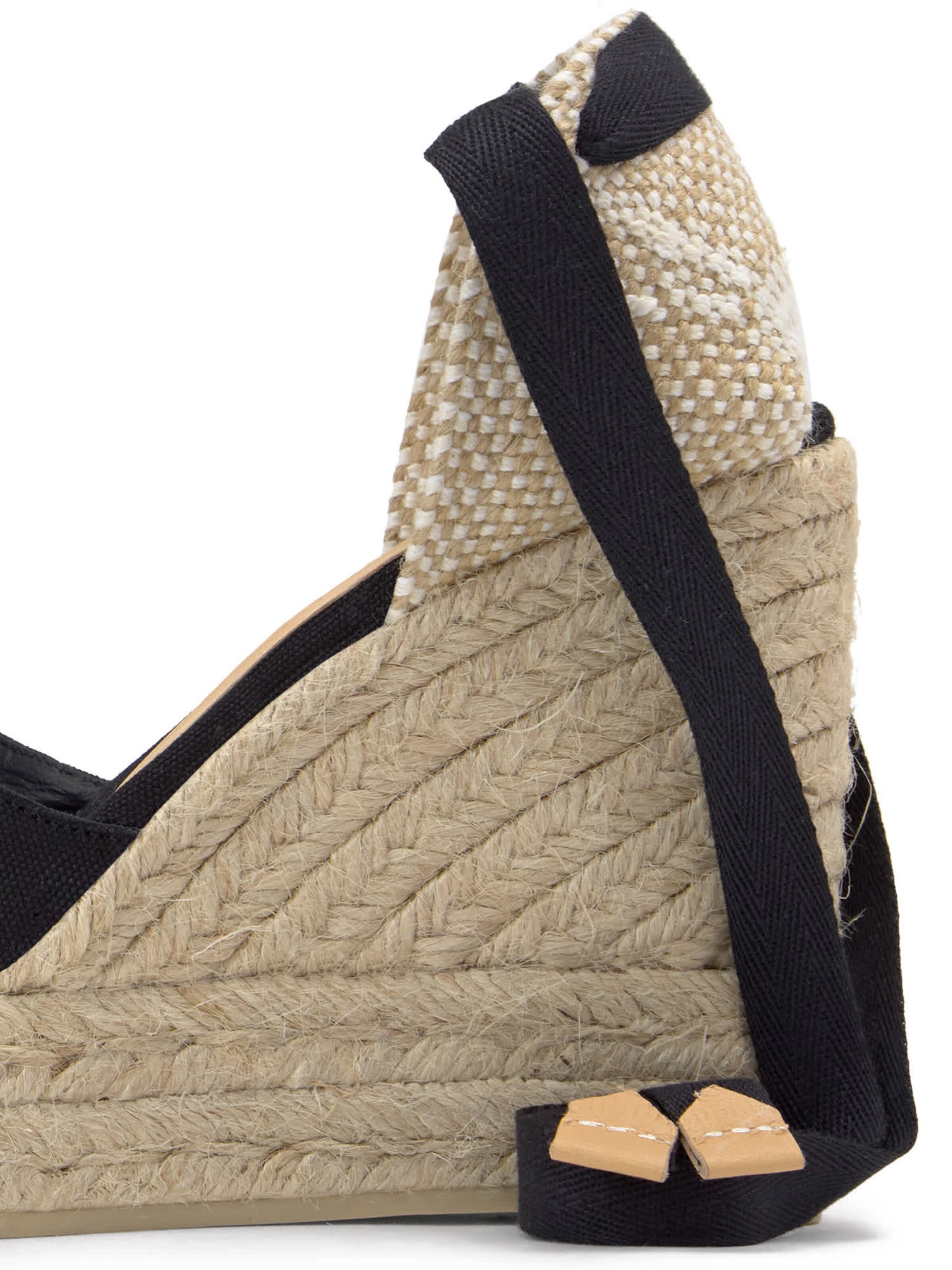 Espadrilles 'Chiara' Castañer en noir