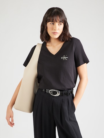 Calvin Klein Jeans Μπλουζάκι σε μπλε: μπροστά