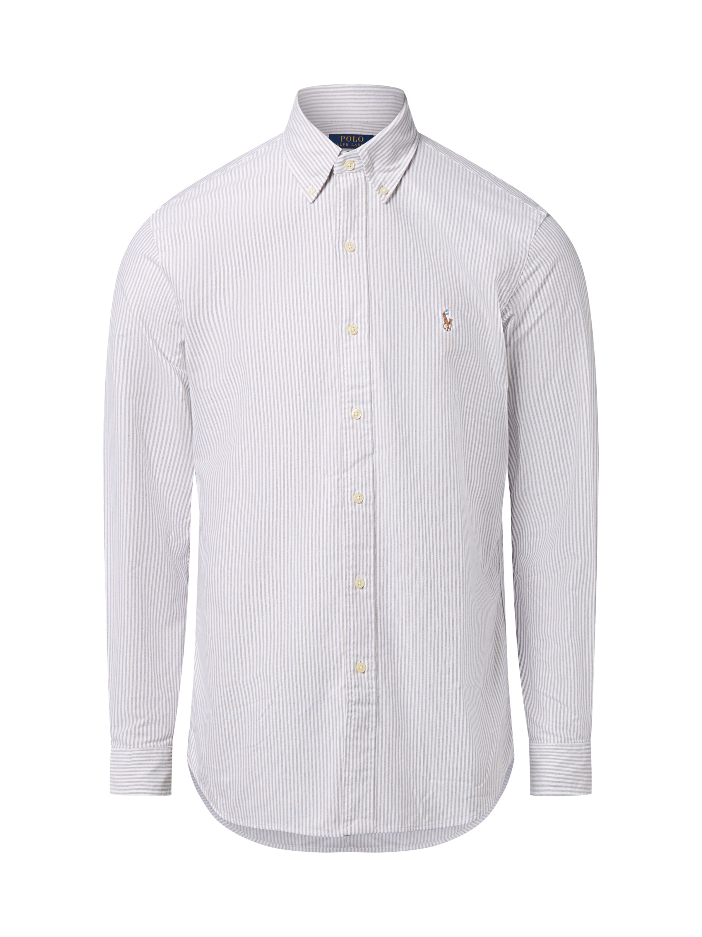 Coupe slim Chemise Polo Ralph Lauren en blanc : devant