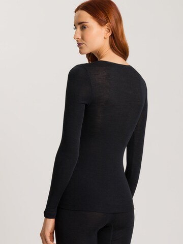 Maillot de corps ' Woolen Silk ' Hanro en noir