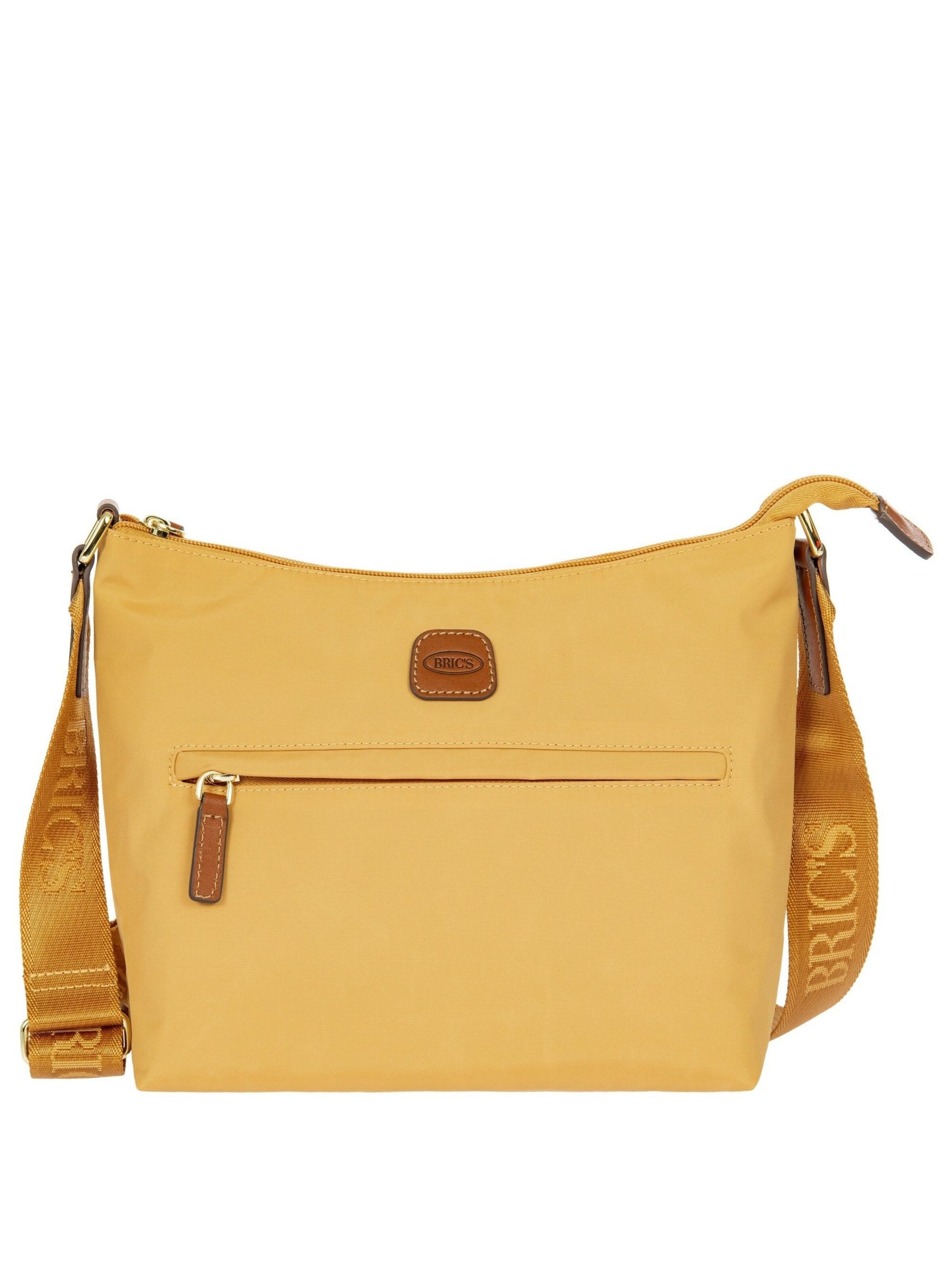 Bric's Handbag 'X-Bag' in Yellow: front
