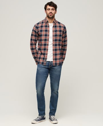 Superdry Regular Fit Hemd in Rot