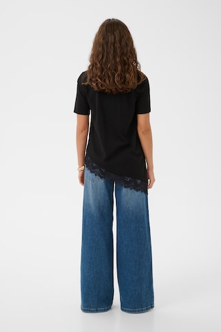 CULTURE - Camiseta 'CUVena' en negro