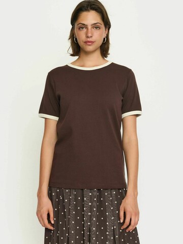 Soft Rebels Overdel 'Hella' i brun: forside