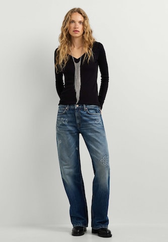 Loosefit Jeans con pieghe di Pepe Jeans in blu