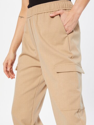 NÜMPH Tapered Cargobroek 'WILLY' in Beige