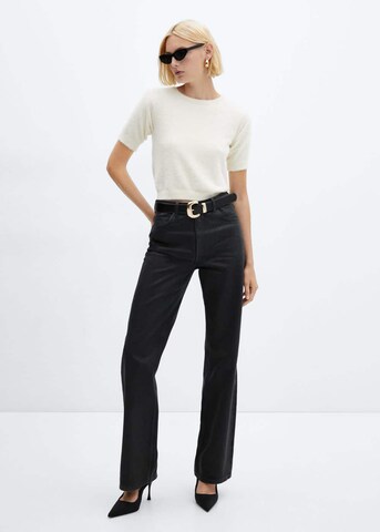 MANGO Regular Jeans 'Sparkle' in Zwart