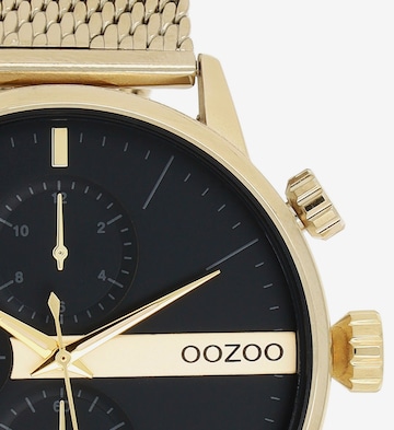 OOZOO Analog Watch in Gold