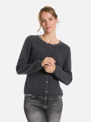 LIEBLINGSSTÜCK Strickjacke 'Brilli' in Grau: Vorderseite