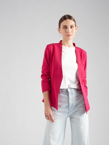 VILA - Blazer 'Her' em vermelho: frente