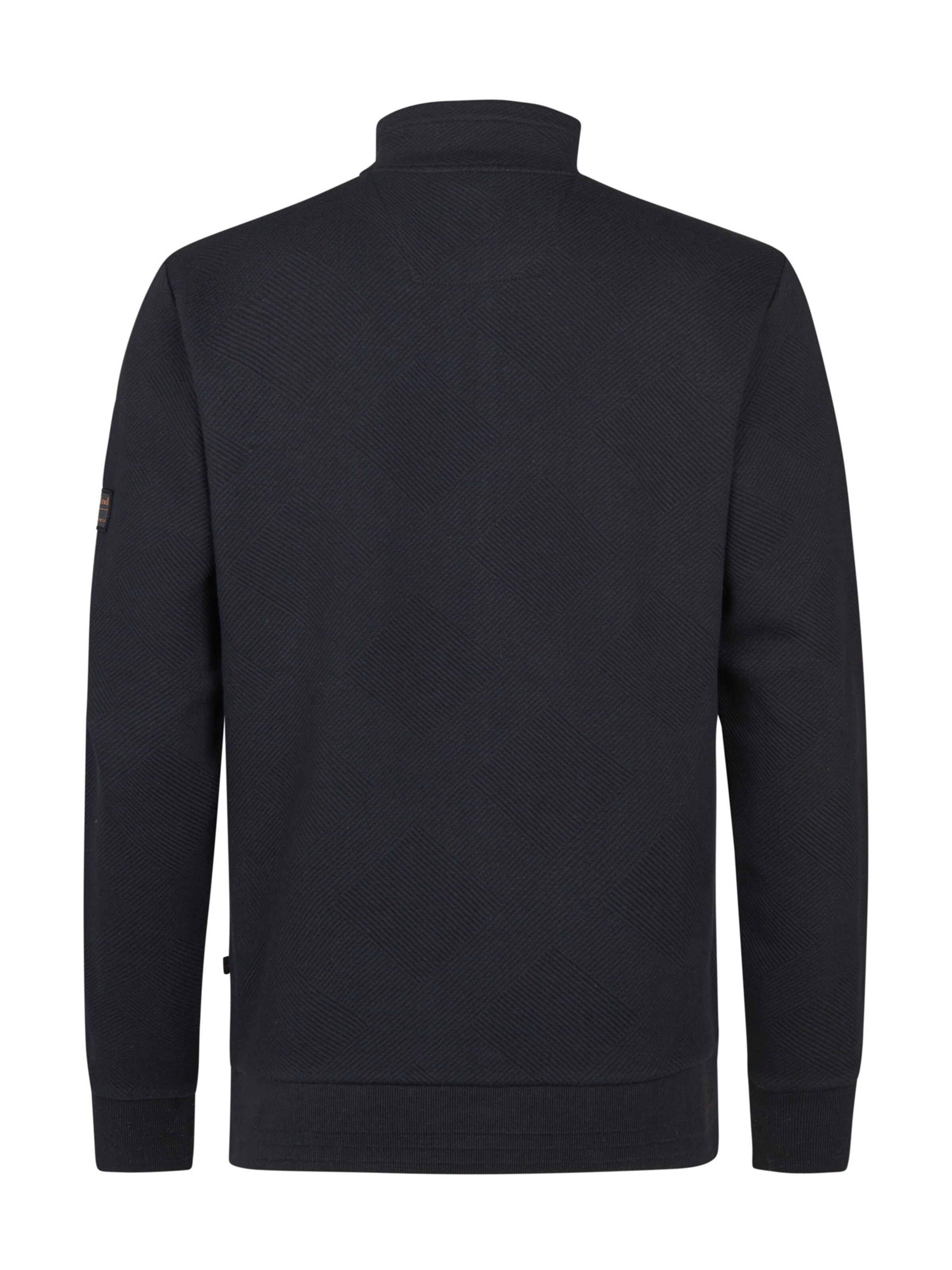 Petrol Industries Sweatjacke 'Bighorn' in Schwarz
