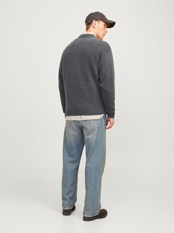 JACK & JONES Pullover in Grau