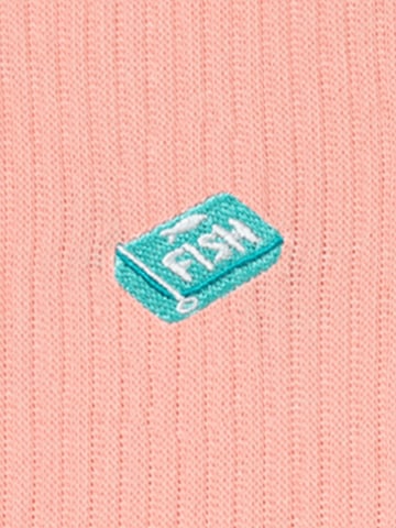 Von Jungfeld Socken 'Mix & Match Tennis mit Stickmotiven' in Pink