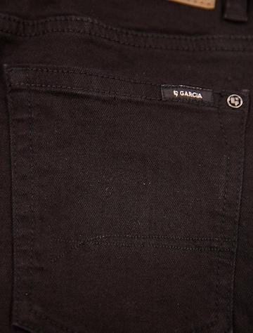 GARCIA Slimfit Jeans in Schwarz