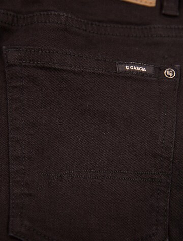 GARCIA Slimfit Jeans in Schwarz