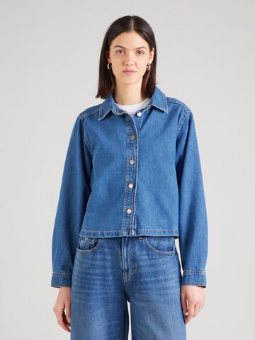Camicia da donna 'Adalyn Elena' di MSCH COPENHAGEN in blu: frontale
