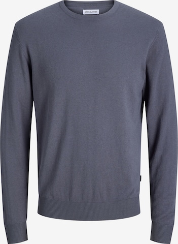 JACK & JONES Collegepaita 'JJEEmil' värissä harmaa: etupuoli