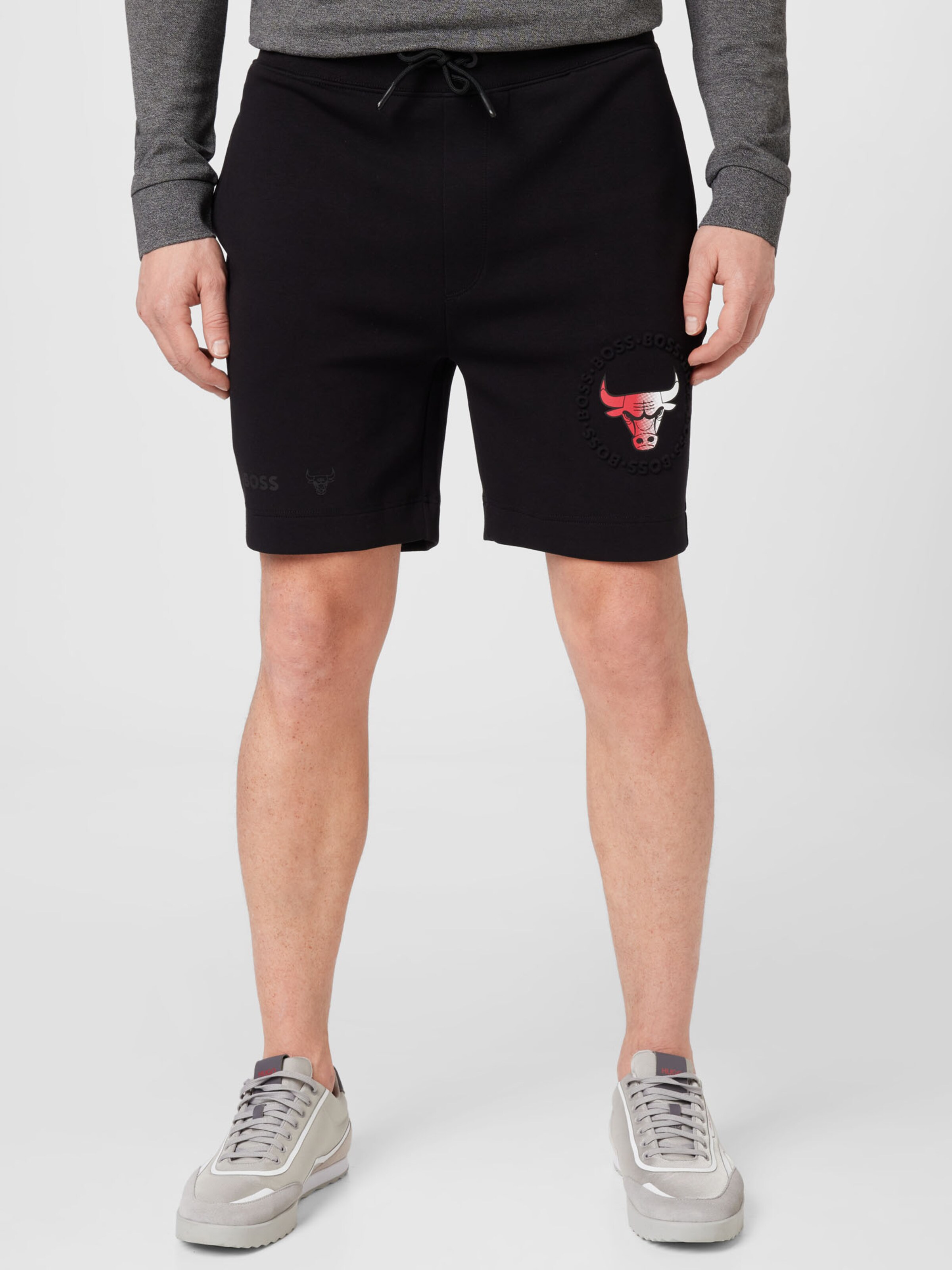 Männer Hosen BOSS Orange Shorts 'Slam' in Schwarz - FU72563 Männer Hosen BOSS Orange Shorts 'Slam' in Schwarz - FU72563