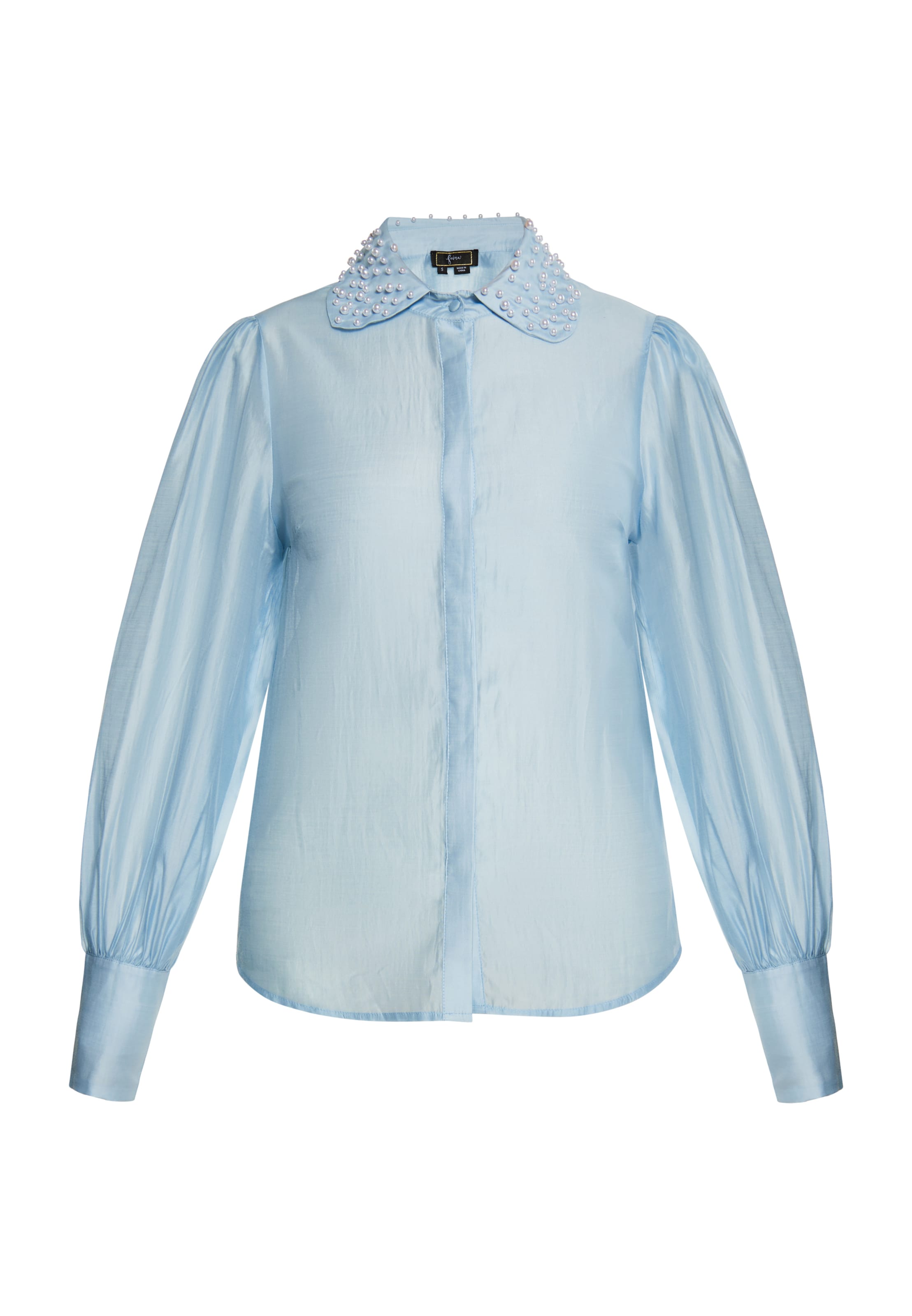 faina Hemd in hellblau, Produktansicht
