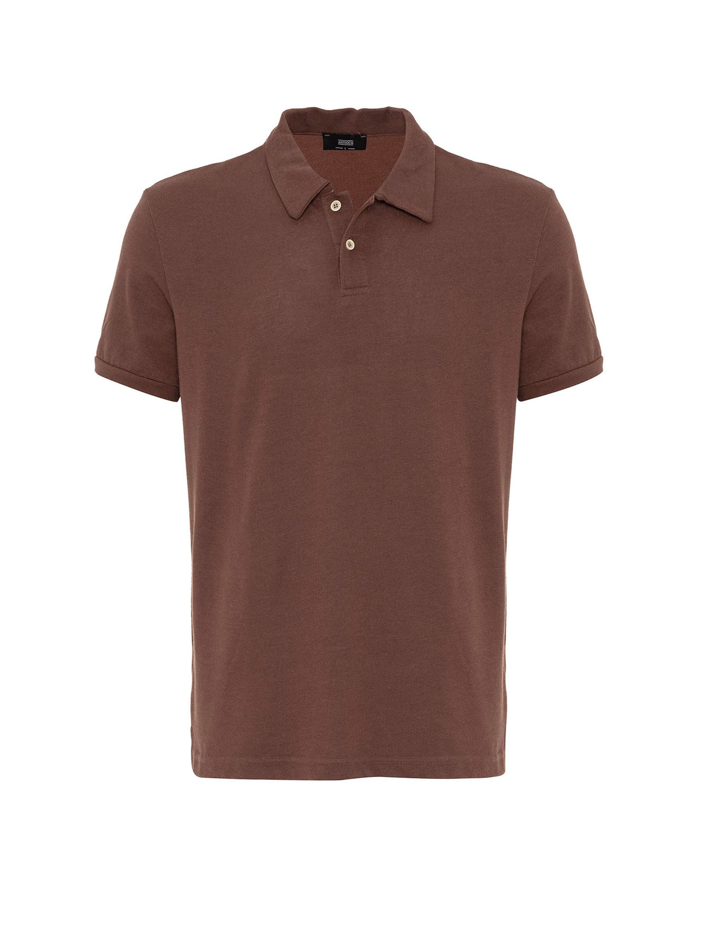 Antioch Póló - barna: elől