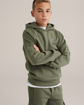 WE Fashion Свитшот в Зеленый