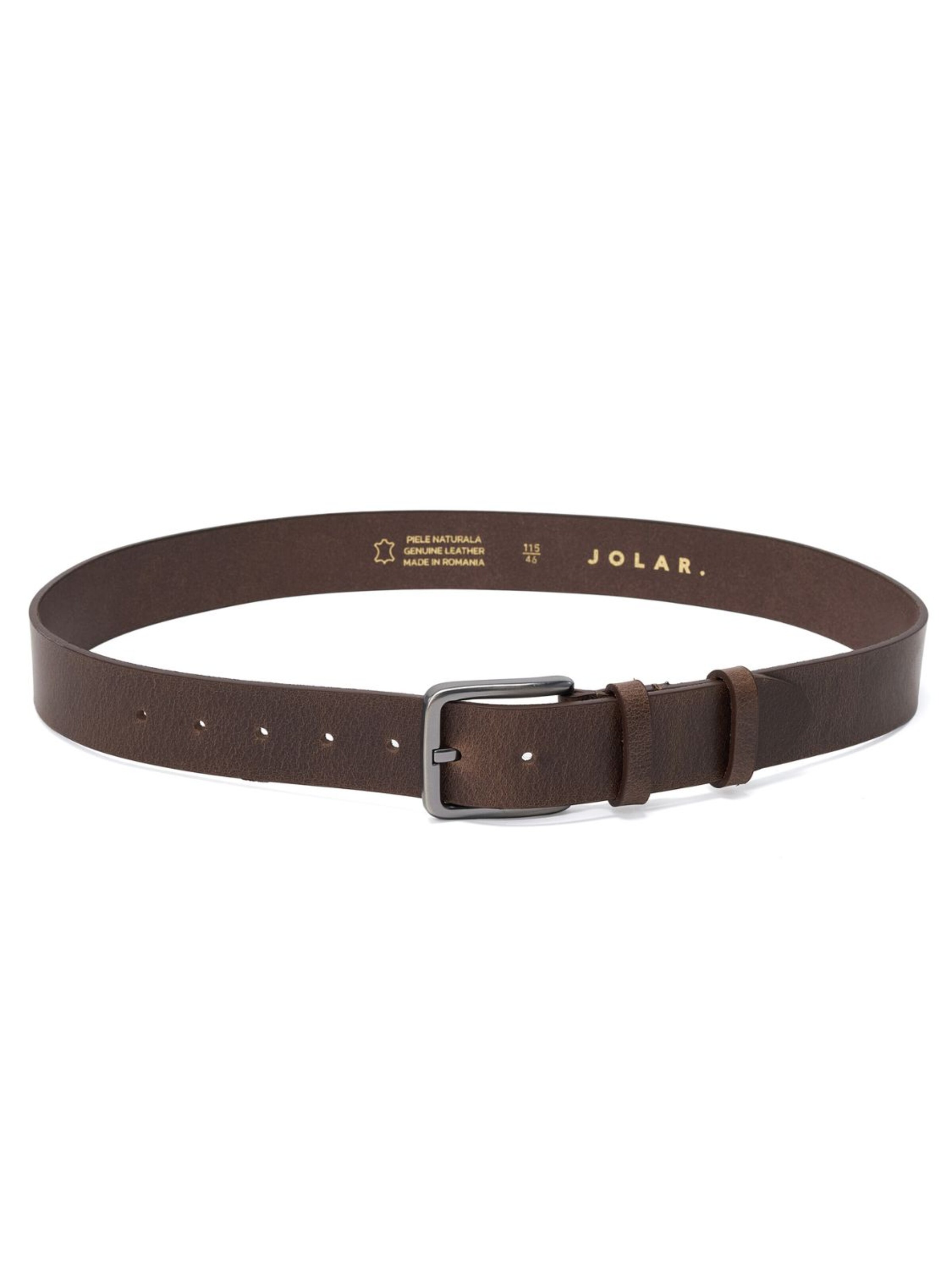 jolar Gürtel 'CLASSIC'‌‌‌‌‌‌‌‌ in Braun