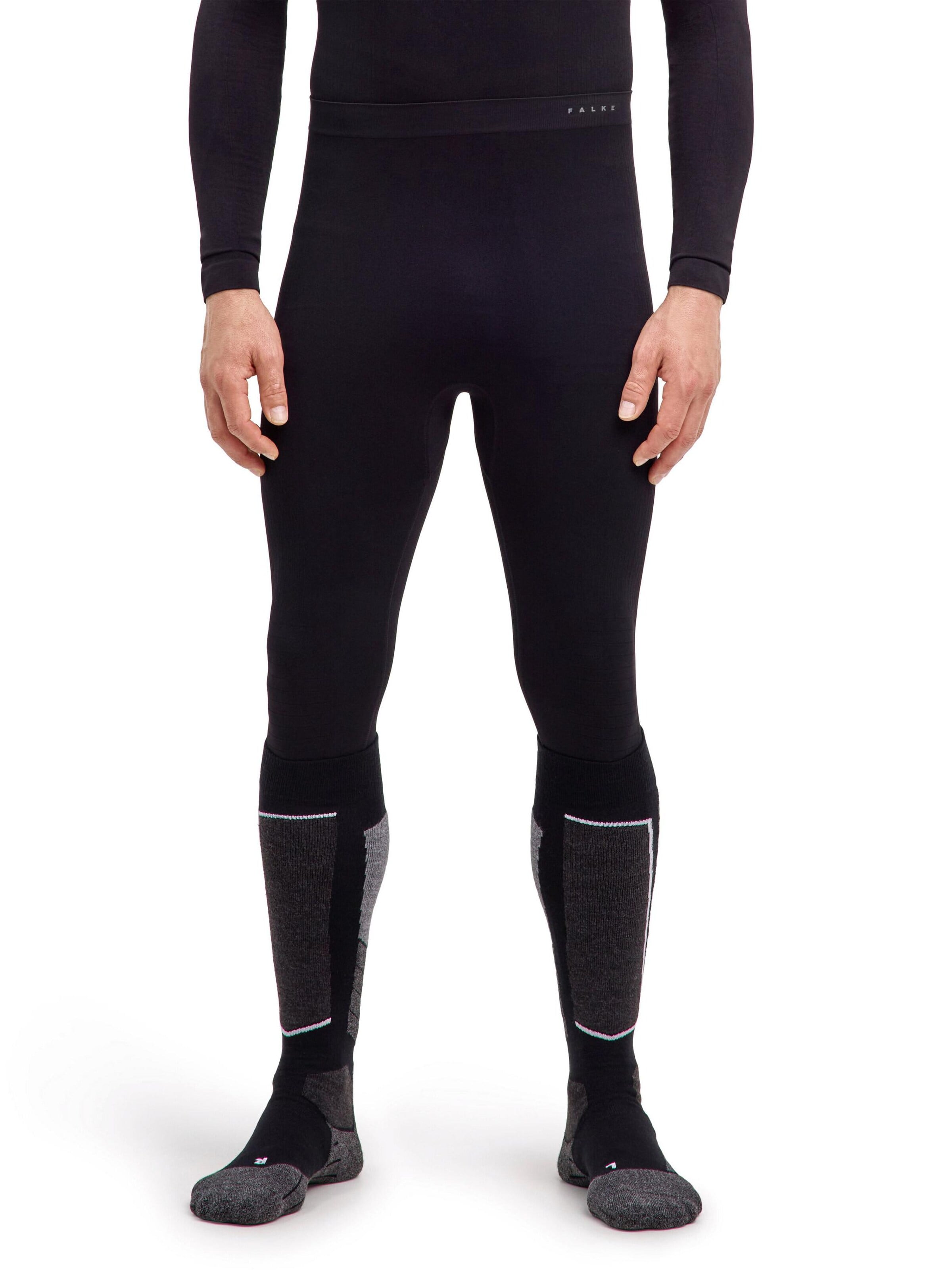 FALKE Sporthose‌‌‌‌‌‌‌‌ in Schwarz: Vorderseite