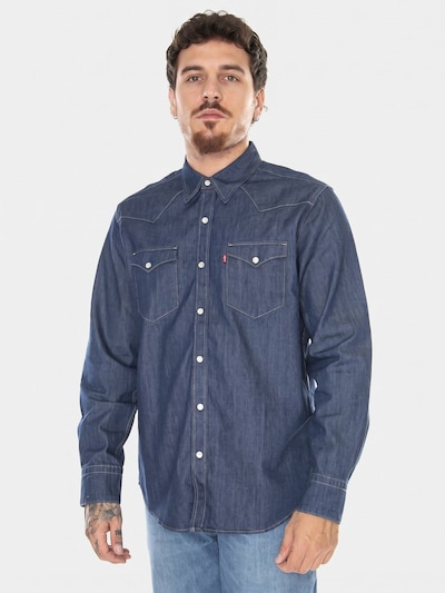 LEVI'S ® Button Up Shirt 'M' Barstow Western' in XXL in Blue, Item view