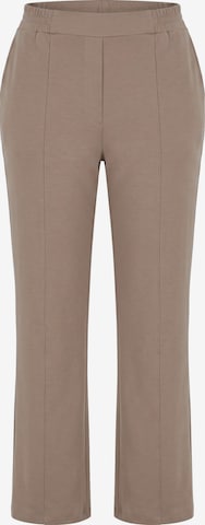 Ulla Popken Regular Hose in Braun: Vorderseite