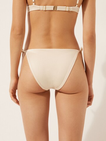 CALZEDONIA Bikini Bottoms in Beige