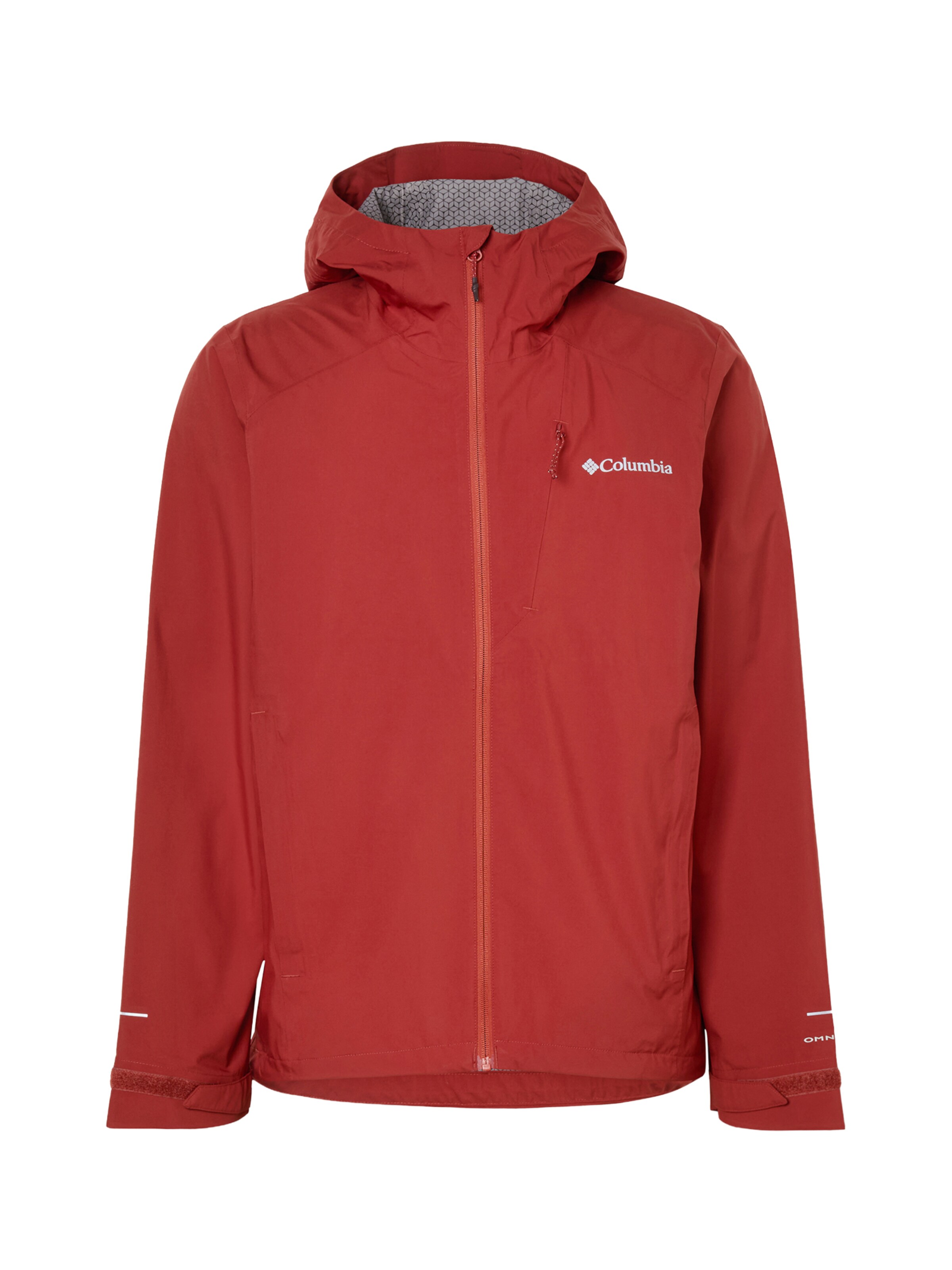 COLUMBIA Outdoorová bunda 'Trailborne™' – červená: přední strana