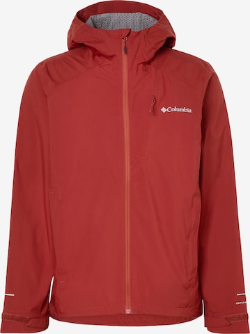 COLUMBIA Outdoorová bunda 'Trailborne™' – červená: přední strana