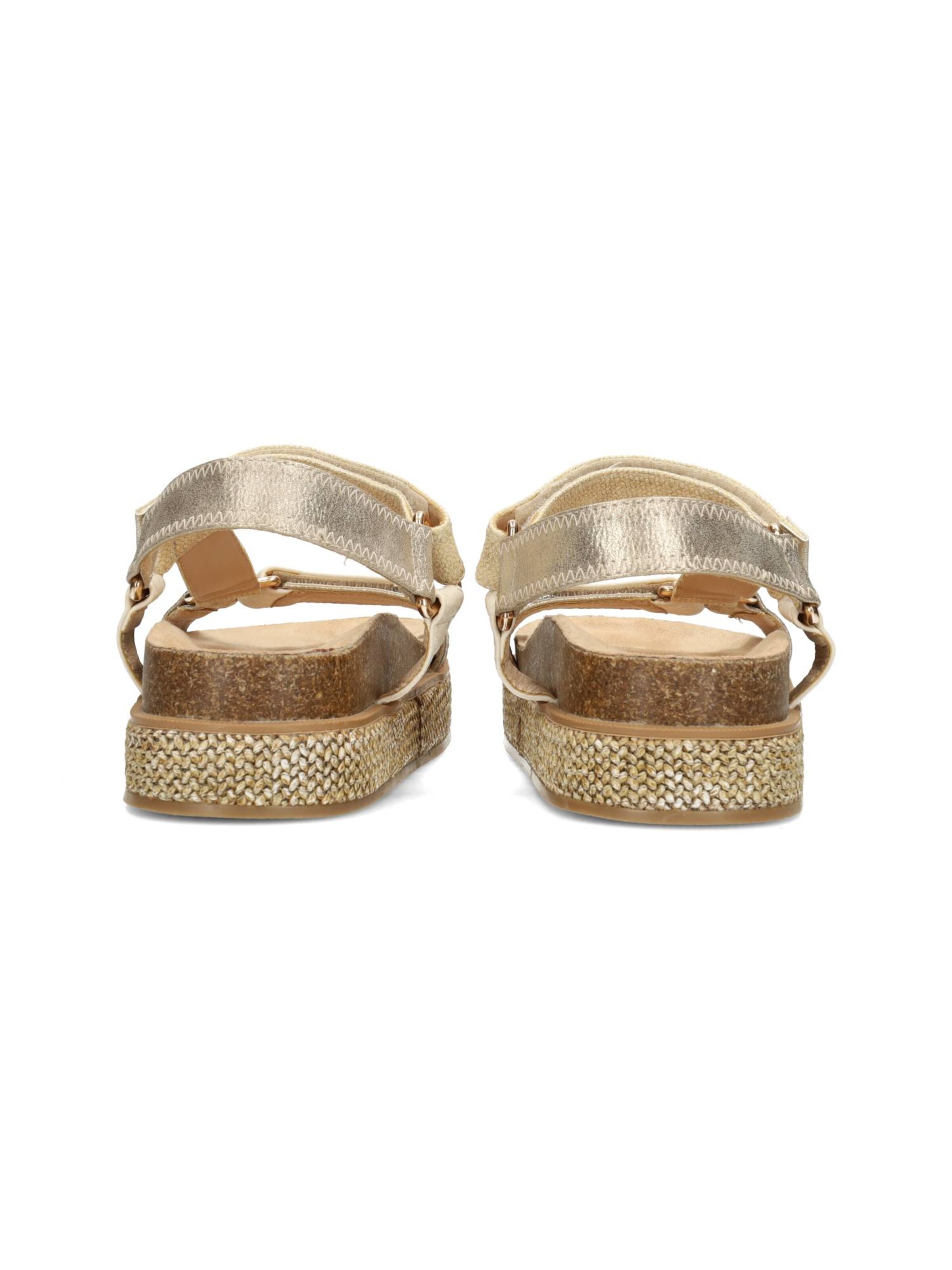 POSH by Poelman Sandalen met riem in Beige