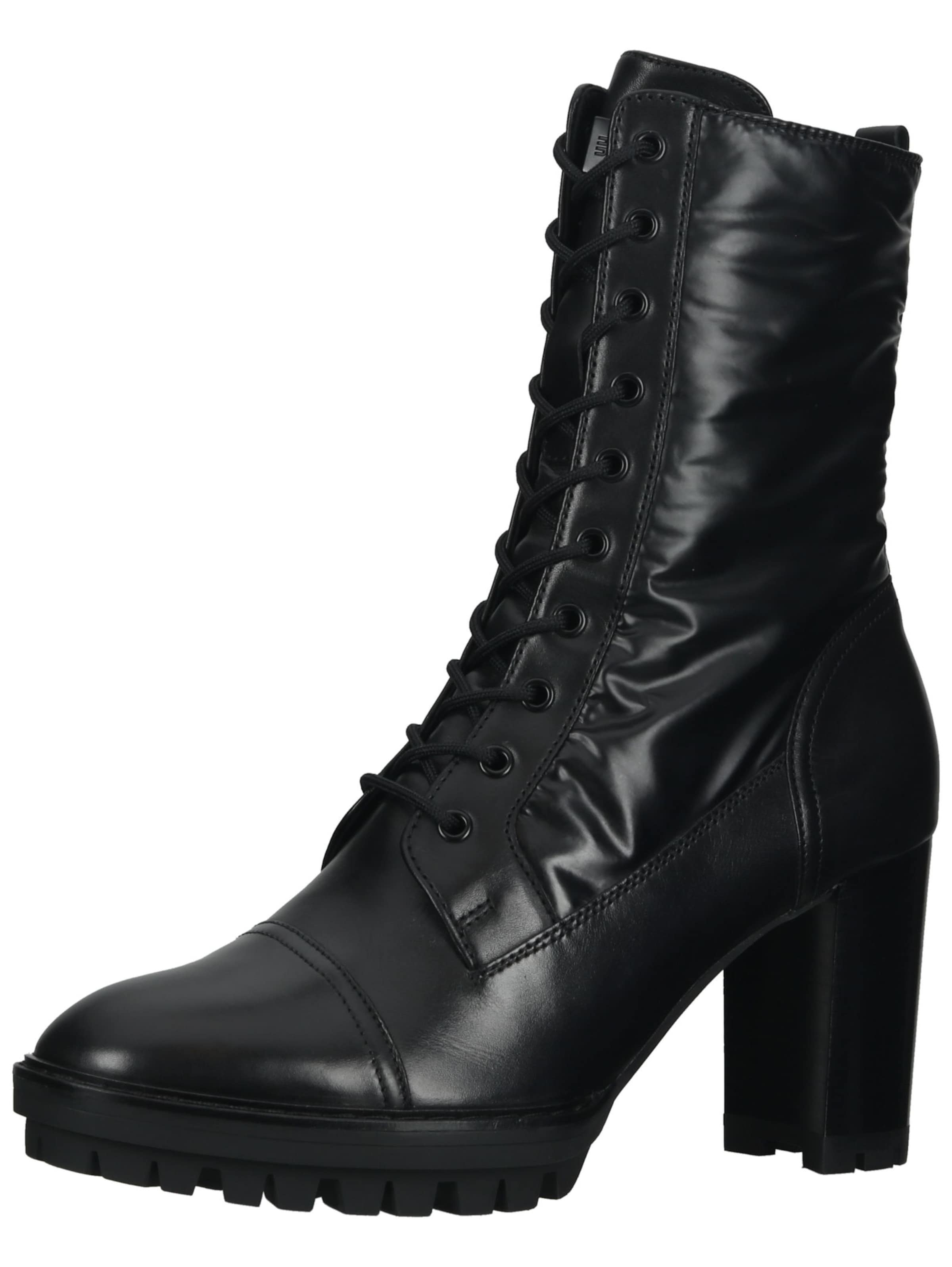 Högl Schnürstiefelette in Schwarz: Vorderseite