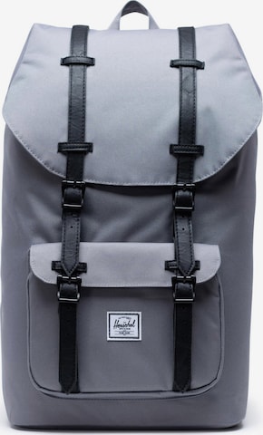 Herschel Backpack 'Little Amerika' in Grey: front
