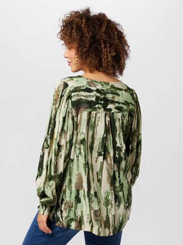 Camicia da donna 'Fpisadora' di Fransa Curve in verde