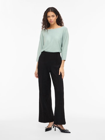 Wide Leg Pantalon à pince 'VIWinnie' VILA en noir