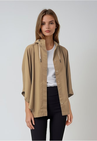 rethinkit studios Performance Jacket in Brown: front