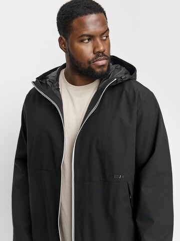 Jack & Jones Plus Between-season jacket in Black