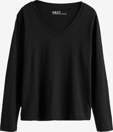 juoda Next Marškinėliai: priekis