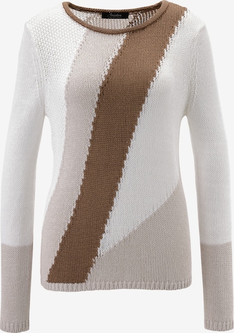 Aniston SELECTED Sweater in White: front