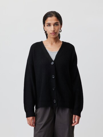 LeGer by Lena Gercke Knit Cardigan 'Ela' in Black: front