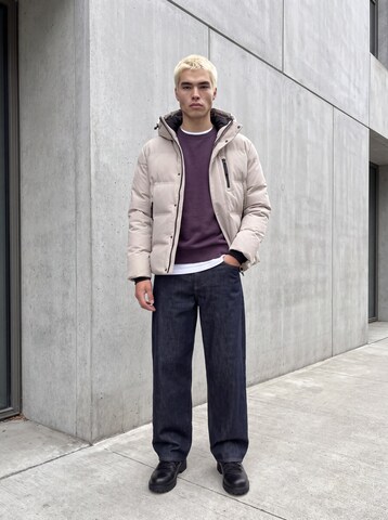 JACK & JONES Зимняя куртка 'JCOTrace' в Серый
