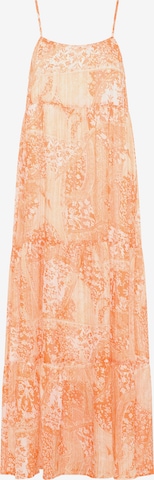 IZIA Summer Dress in Orange: front