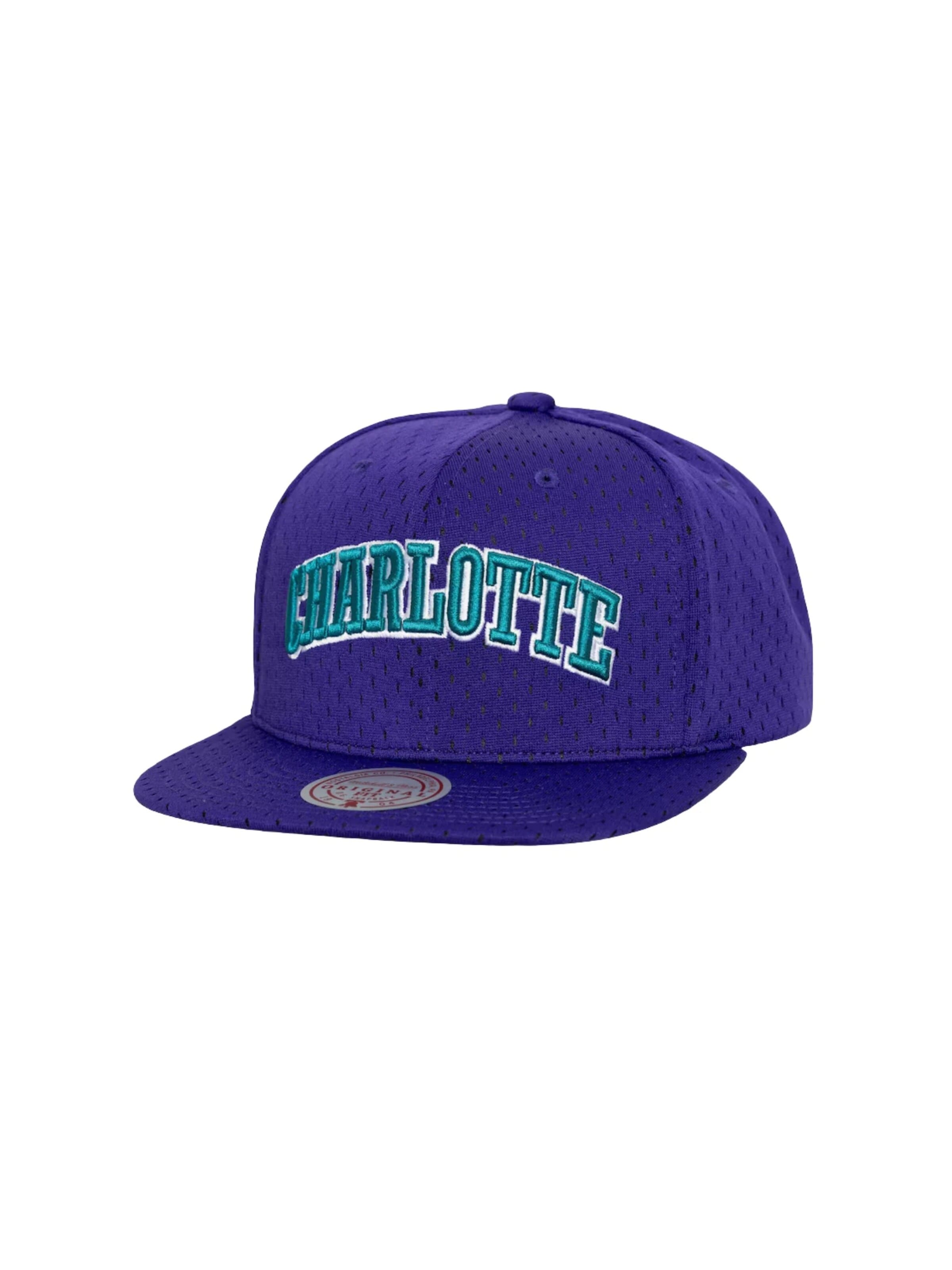 Mitchell & Ness Boné 'Gorra mitchell & ness morada hornets meshed up snapback' em 54-64 em roxo, Vista do artigo
