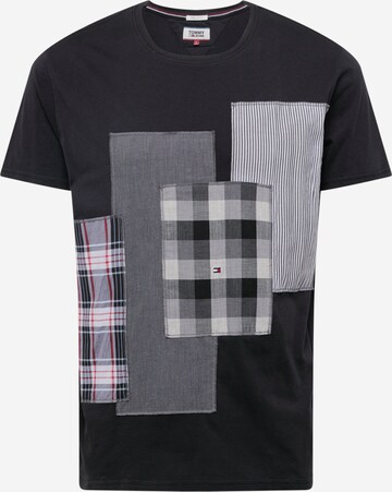 Tommy Remixed T-shirt i svart: framsida