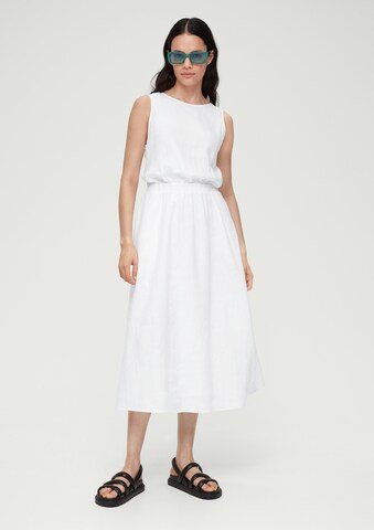s.Oliver Sukienka w kolorze biały: przód