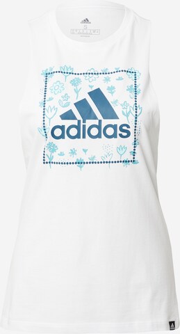 ADIDAS SPORTSWEAR Спортивный топ в Белый: спереди