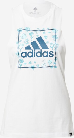 ADIDAS PERFORMANCE Sporttop in de kleur Opaal / Duifblauw / Offwhite, Productweergave