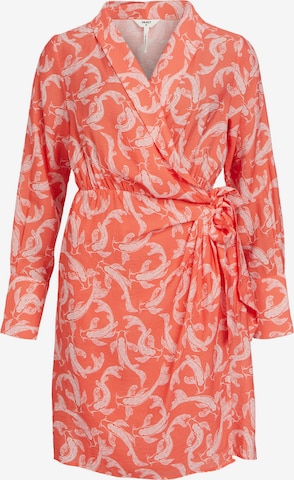 Rochie 'Rio' de la OBJECT pe portocaliu: față